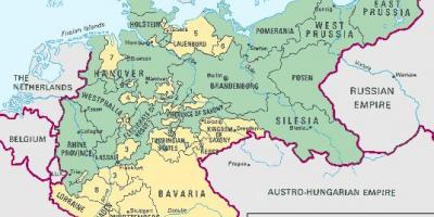 Kaart Preisimaa
